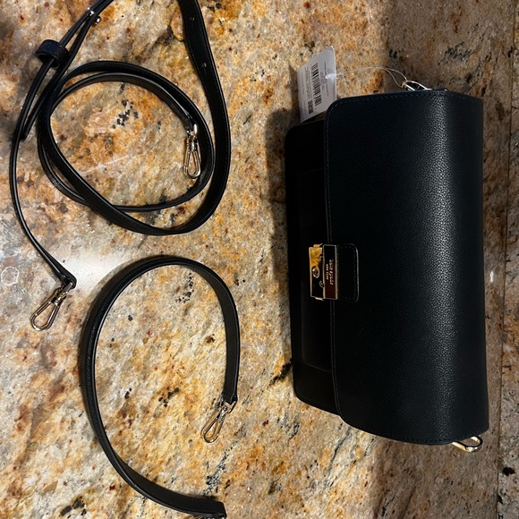 Kate Spade Voyage Black Crossbody Bag with Gold Accents - Picture 7 of 7